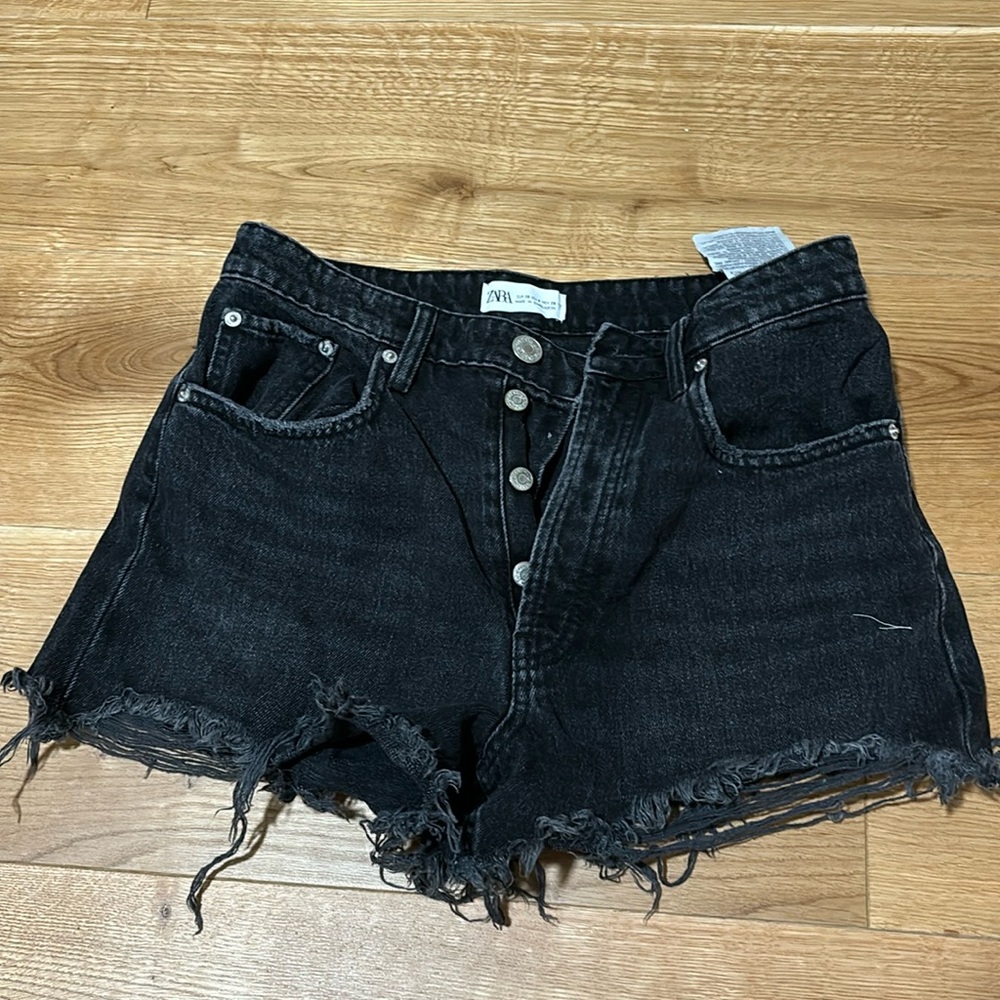 Zara Black Shorts